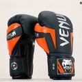 Боксови ръкавици Venum Elite navy/silver/orange 7