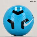 Nike Pitch Training футболна топка светлосиня ярост/черно/бяло размер 4 6