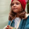 Детска зимна шапка KID STORY Merino sweet heart 8