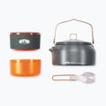 Комплект туристически съдове GSI Outdoors Halulite Ketalist grey/orange