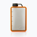 GSI Outdoors Boulder Flask сребро и оранжево 79347 туристическа бутилка за спиртни напитки