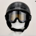 Детска ски каска Salomon Player Combo + очила XV Jr black&tie/black silver 11