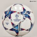 adidas UCL Mini 23/24 бял/сребърен металик/ярък циан размер 1 футбол 5