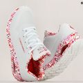 SKECHERS Uno Loving Love дамски обувки бяло/червено/розово от мрежа 10