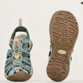 KEEN Whisper granite green/peach parfait дамски сандали за трекинг 9