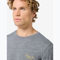 Мъжка блуза с дълъг ръкав  super.natural Apres Ski cashmere grey melange/various 4