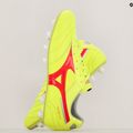 Мъжки футболни обувки Mizuno Morelia II Elite MD safety yellow/fiery coral 2/galaxy silver 10
