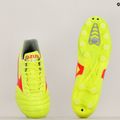 Мъжки футболни обувки Mizuno Morelia II Pro MD safety yellow/fiery coral 2/galaxy silver 10