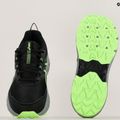 Детски обувки за бягане ASICS Gel-Venture 9 GS черни/светлозелени 11
