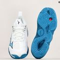 Мъжки обувки за волейбол Mizuno Wave Momentum 3 white/sailor blue/silver 10