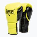 Боксови ръкавици Everlast Powerlock 2 Laced Pro Training neon yellow 7
