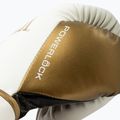 Боксови ръкавици Everlast Powerlock 2 white/gold 5