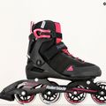 Дамски ролери Rollerblade Sirio 80 black/raspberry 9
