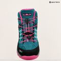 Детски обувки за трекинг CMP Rigel Mid lake/pink fluo 9