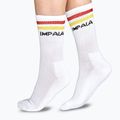 Дамски чорапи IMPALA Stripe 3 чифта бели 4
