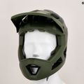 Детска велосипедна каска Endura Singletrack Full Face Youth olive green 9