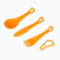 Комплект прибори за хранене Sea to Summit Delta orange ADCUTSETOR 2