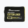 Sea to Summit Premium Cotton Travel Liner - стандартна правоъгълна зелена ASTDOSGN 2
