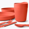 Комплект туристически съдове за хранене Sea to Summit Passage Dinnerware orange 3