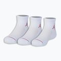 Детски чорапи Nike Air Jordan Jumpman Quarter 3 чифта white 2