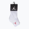 Детски чорапи Nike Air Jordan Jumpman Quarter 3 чифта white 4