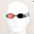 Очила за плуване arena Tracks Mirror white/redcopper/black 7