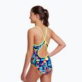 Детски бански костюм от една част Funkita Diamond back blocked bars FS11G7130908 7