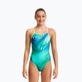 Детски бански костюм от една част Funkita Diamond Back тюркоаз FS11G7131508 5