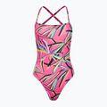 Funkita дамски бански от една част с презрамки в розово FS38L7138808