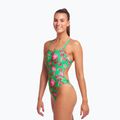 Funkita Без презрамки Дамски бански костюм Зелен FKS020L7154912 3