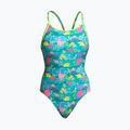 Funkita Diamond Back One Piece дамски бански костюм Green FS11L7153408