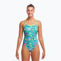 Funkita Diamond Back One Piece дамски бански костюм Green FS11L7153408 2