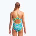 Детски бански костюм Funkita Diamond Back One Piece Green FS11G7153414 4