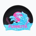 Funkita Силиконова шапка за плуване черна шапка FS997155800 2