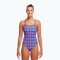 Дамски бански от една част Funkita Diamond Back One Piece out foxed 2