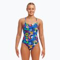 Дамски бански костюм от една част Funkita Diamond Back One Piece blues baby 2