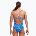 Дамски бански костюм от една част Funkita Diamond Back One Piece fin swimming 3