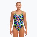 Дамски бански костюм от една част Funkita Diamond Back One Piece got worms 2