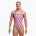 Дамски бански костюм от една част  Funkita Tie Me Tight One Piece pixi pengi 2