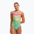 Дамски бански костюм от една част Funkita Strapped In One Piece candy climb