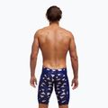 Мъжки шорти за плуване тип клин Funky Trunks Training Jammers paper plain 2