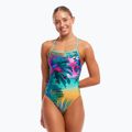 Дамски бански костюм от една част Funkita Strapped In One Piece the beach