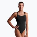 Дамски бански костюм Funkita Diamond Back One Piece Still Black