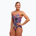 Дамски цял бански костюм Funkita Single Strap One Piece lolly leopard 3