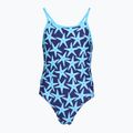 Детски цял бански костюм Funkita Diamond Back One Piece see stars