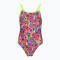 Детски цял бански костюм Funkita Single Strap One Piece swan city