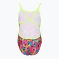 Детски цял бански костюм Funkita Single Strap One Piece swan city 2