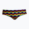 Мъжки плувни слипове Funky Trunks Classic Brief in rainbow