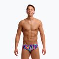 Мъжки плувни слипове Funky Trunks Classic Brief fault lines 2