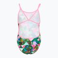Детски цял бански костюм Funkita Single Strap One Piece sub lime 2